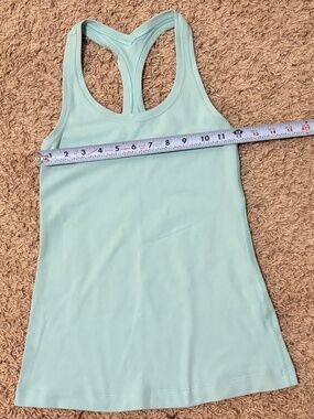 Lululemon Cool Racerback Tank Top Aquamarine Size 2